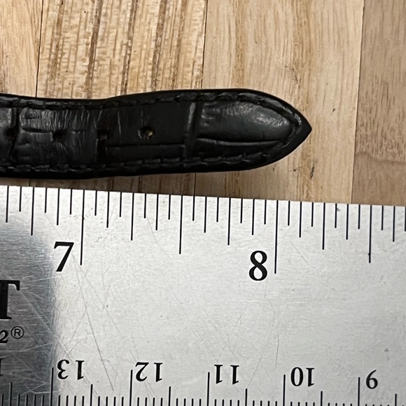 Raymond Weil Geneve Ladies Watch Ultra Rare 18K Gold Plated Case White Dial - Picture 16 of 17